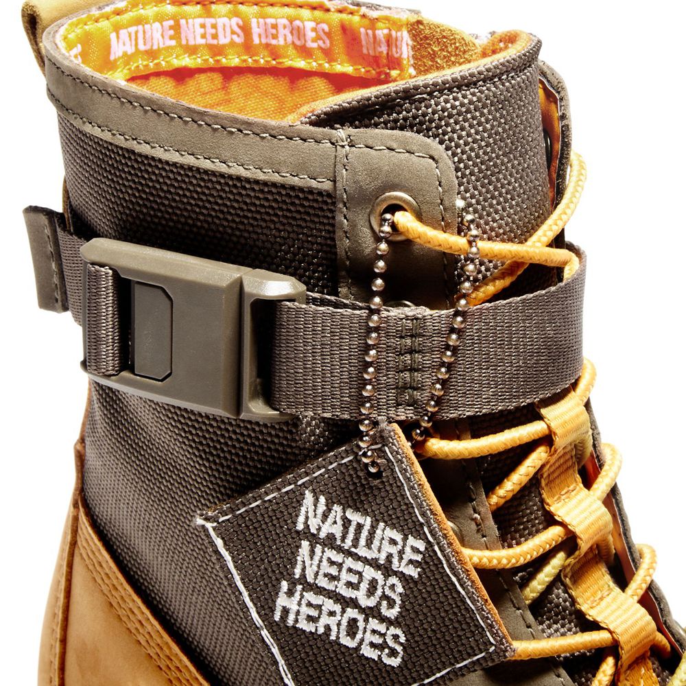 Botas de Invierno Timberland Mujer Jayne Rebotl™ Waterproof Marrones - Chile GXN-805796